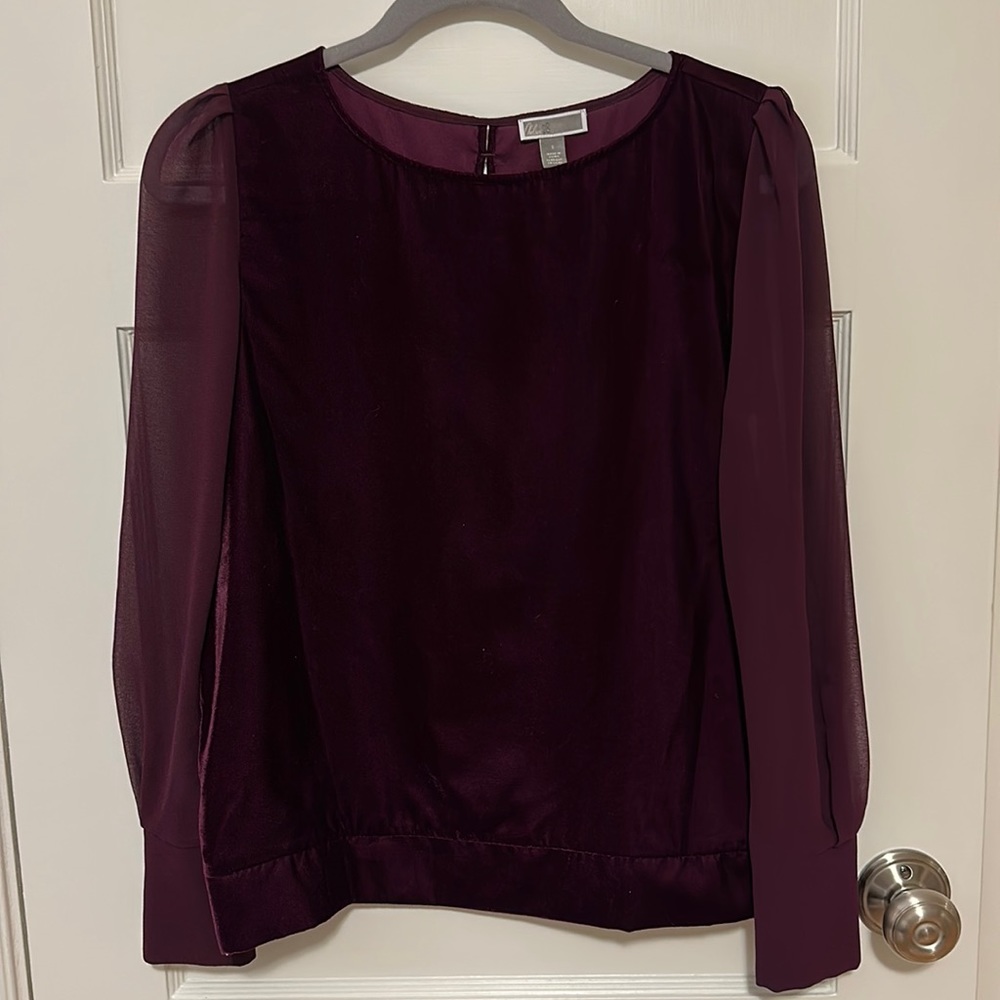 Chelsea 28 purple blouse